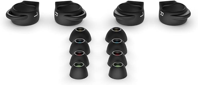 Echo Buds with Active Noise Cancellation (2021 release, 2nd gen) Ear Tips and Wing Tips Fit Kit