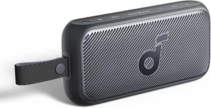 Soundcore Motion 300 by Anker, Bluetooth Speaker, Wireless Hi-Res Portable Speaker, IPX7 Waterproof, BassUp, Bluetooth 5.3, 30W Stereo Sound, 13H Playtime for Home, Shower, Outdoor, and Travel